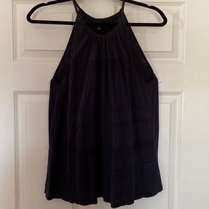 Ann Taylor Navy blouse